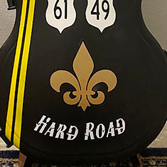 Hard Road Custom Painted Guitar Case